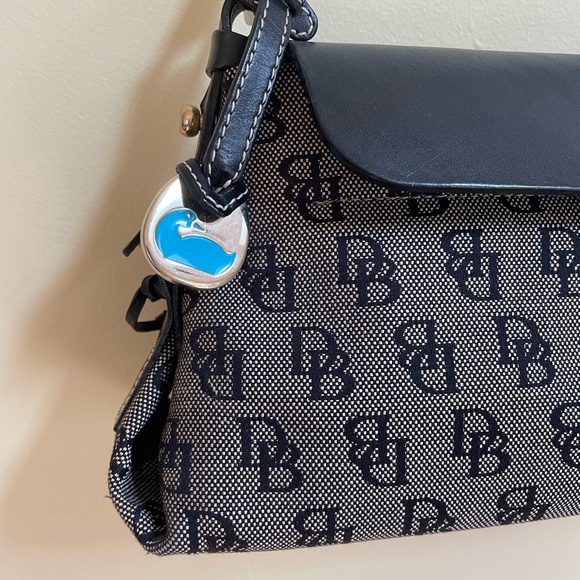 Dooney & Bourke Medium Flap Tassel Shoulder Handbag - Picture 3 of 13